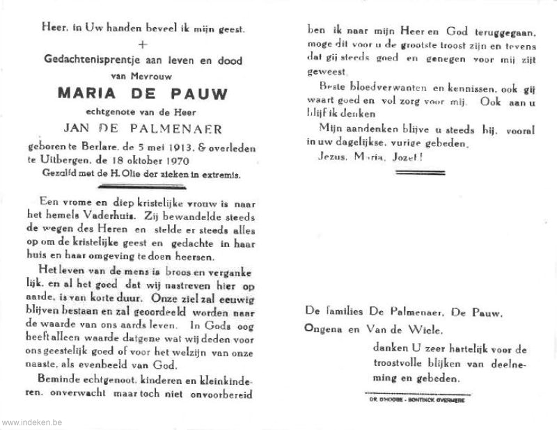 Maria De Pauw