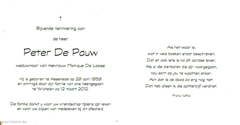 Peter De Pauw