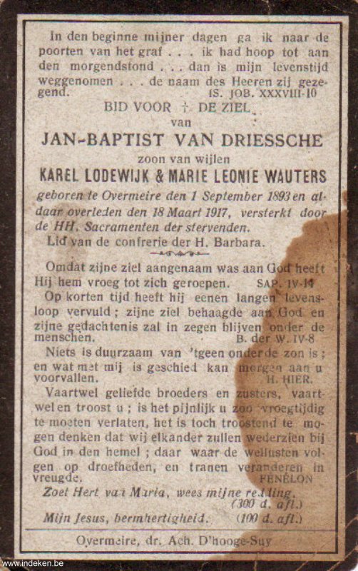 Jan Baptist Van Driessche