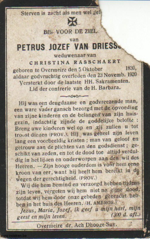 Petrus Jozef Van Driessche