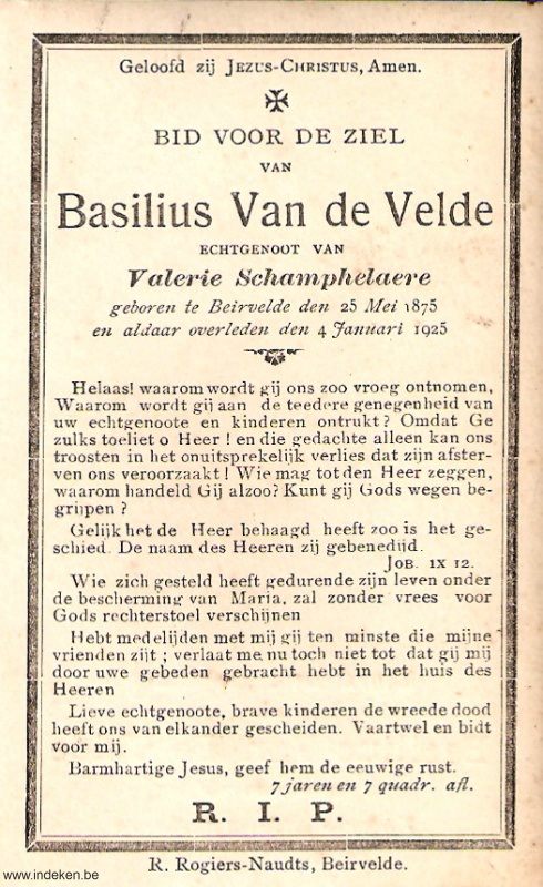 Basilius Van De Velde