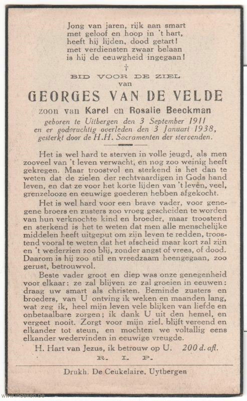 Georges Van De Velde