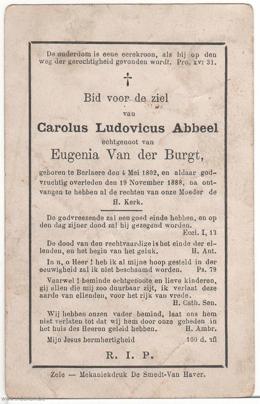 Carolus Ludovicus Abbeel