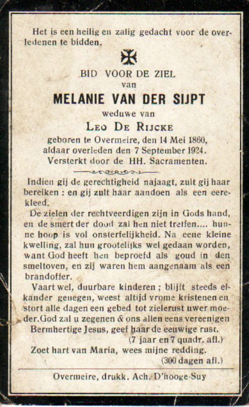 Melanie Van Der Sijpt