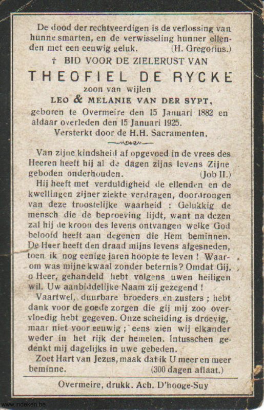 Theofiel De Rijcke
