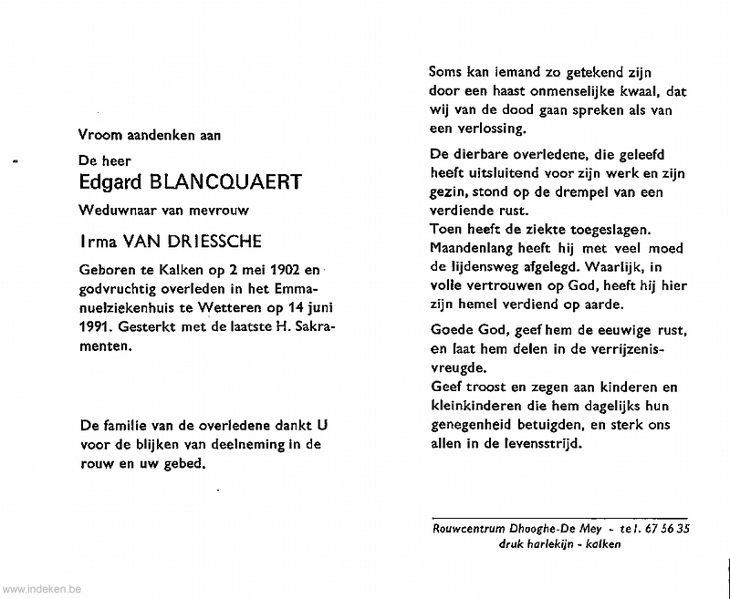 Edgard Blancquaert