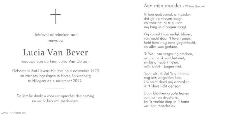 Lucia Van Bever