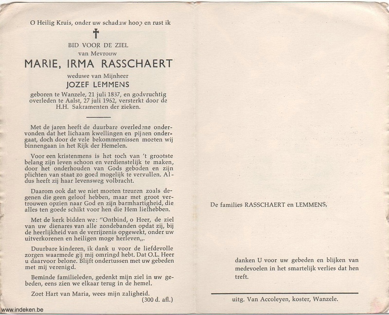 Marie Irma Rasschaert