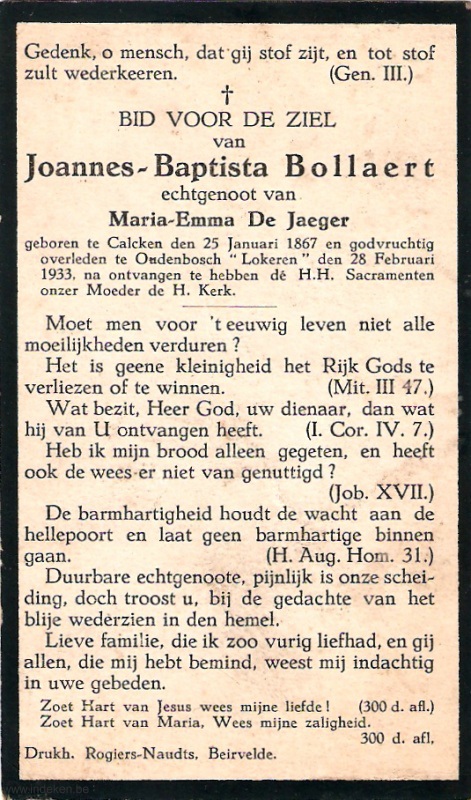 Joannes Baptista Bollaert