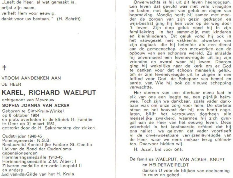 Karel Richard Waelput