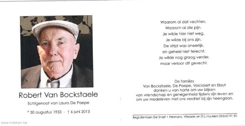 Robert Van Bockstaele