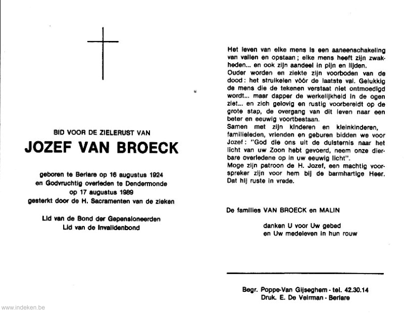 Jozef Van Broeck