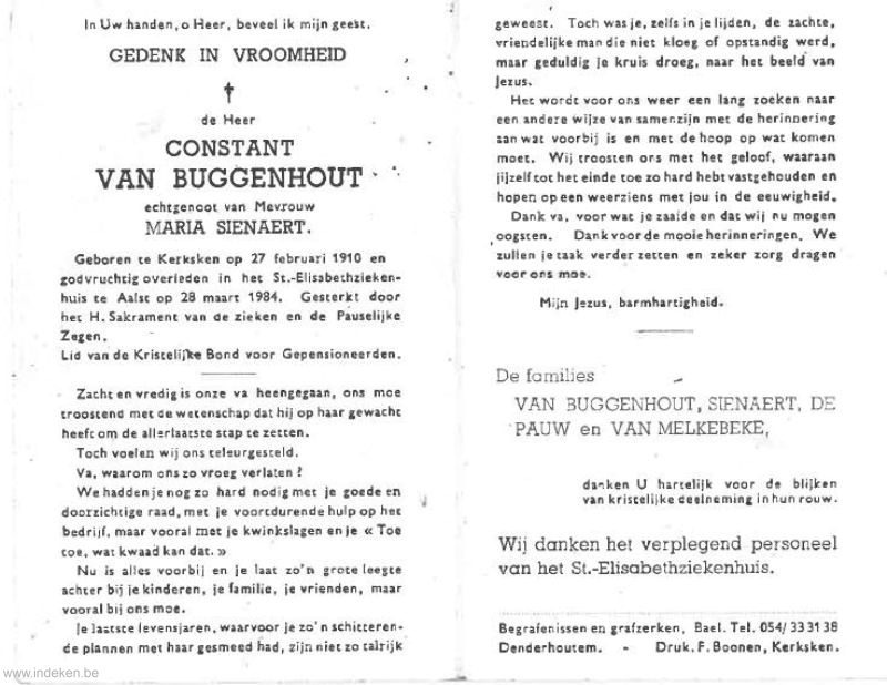 Constant Van Buggenhout