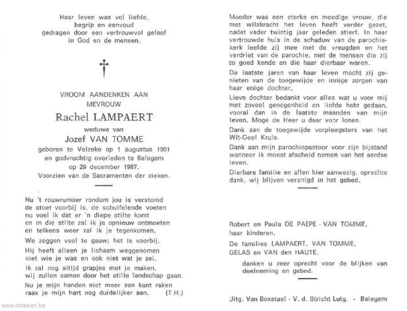 Rachel Lampaert