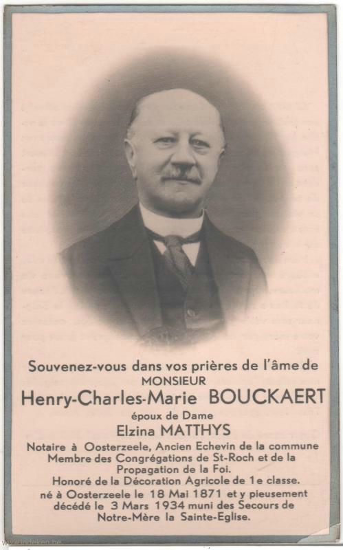 Henry Charles Marie Bouckaert