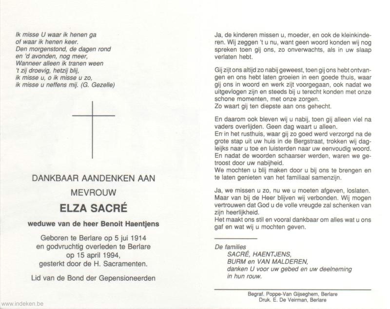 Elza Sacré