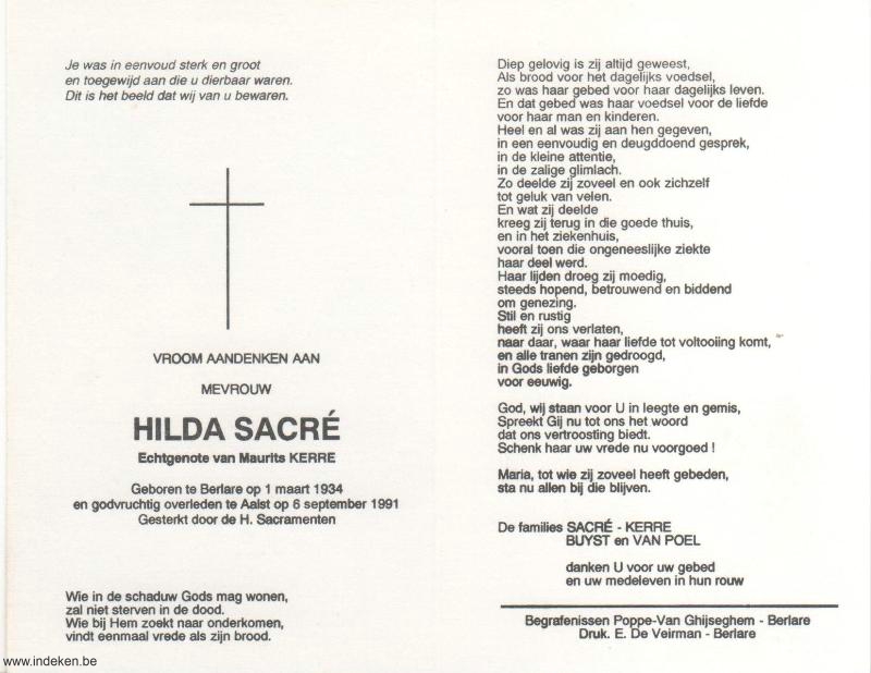 Hilda Sacré