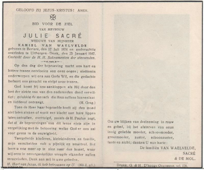 Julie Sacré