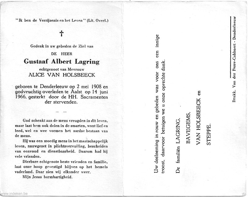 Gustaaf Albert Lagring