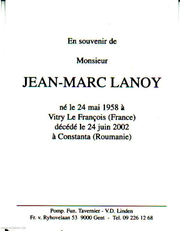Jean Marc Lanoy