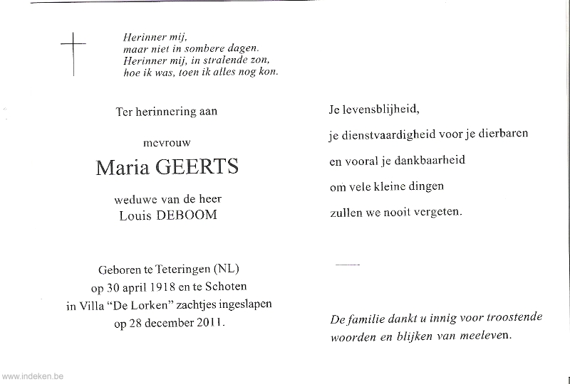 Maria Geerts