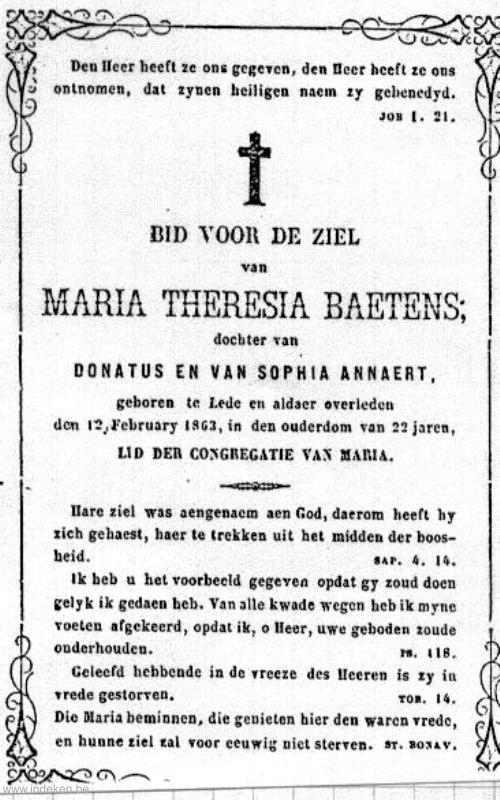 Maria Theresia Baetens