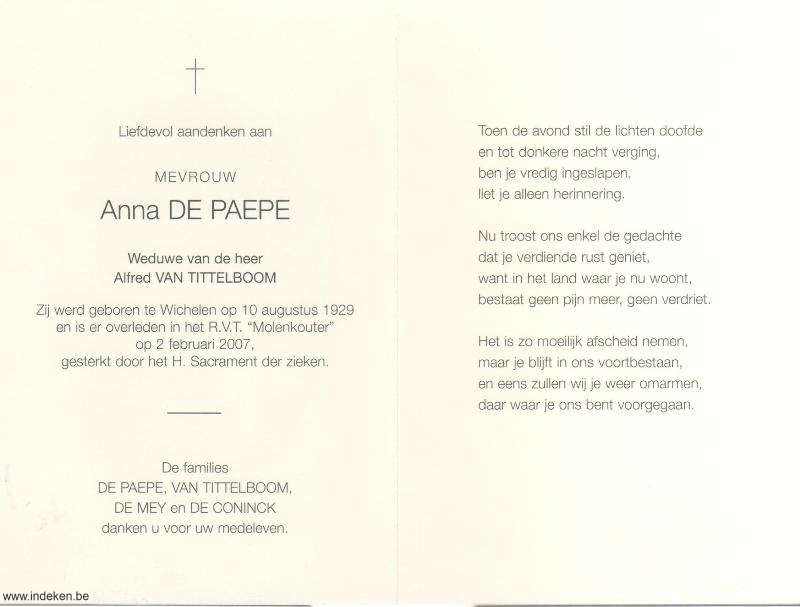 Anna De Paepe