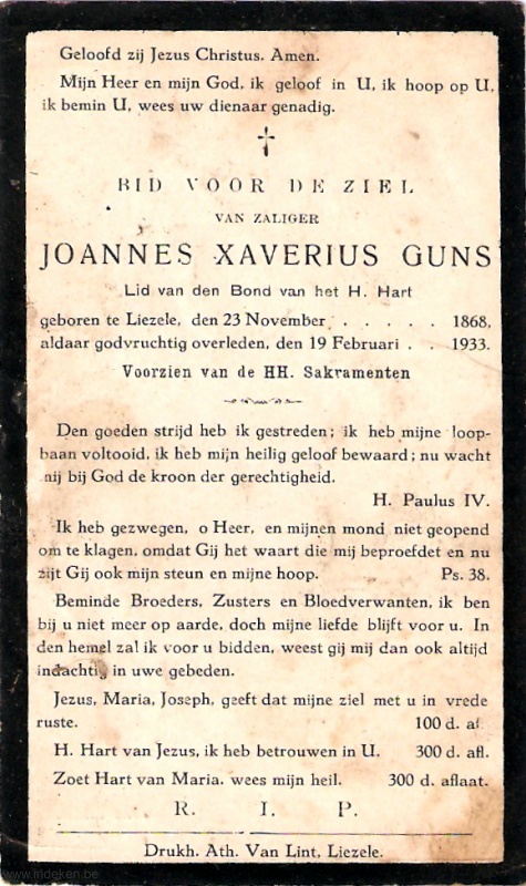 Joannes Xaverius Guns