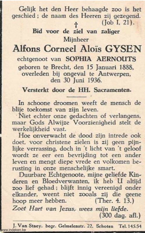 Alfons Corneel Aloïs Gysen