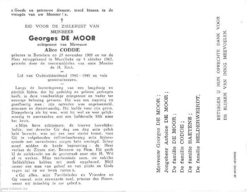 Georges De Moor
