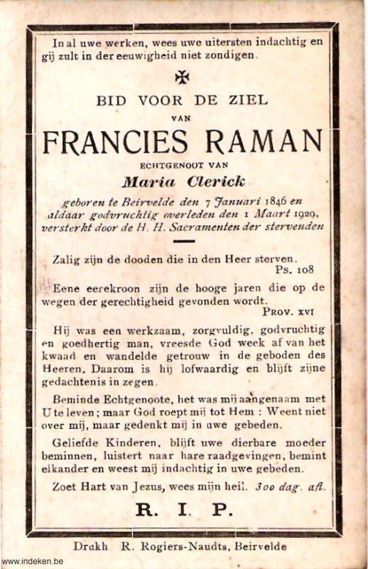 Franciscus Raman