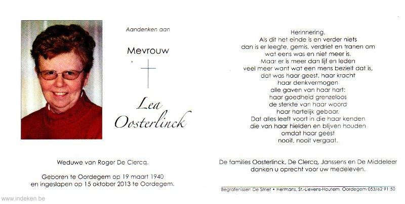 Lea Oosterlinck