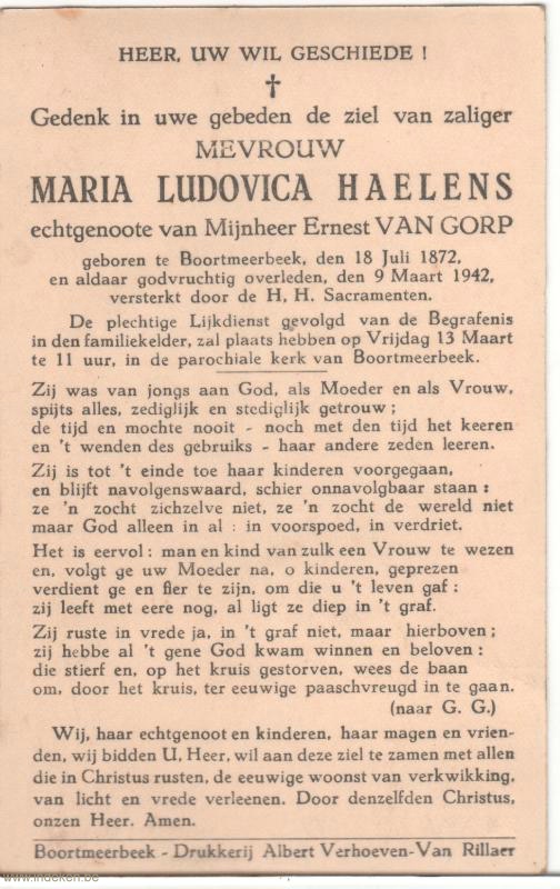 Maria Ludovica Haelens