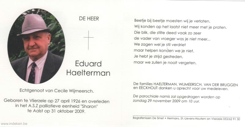 Eduard Haelterman
