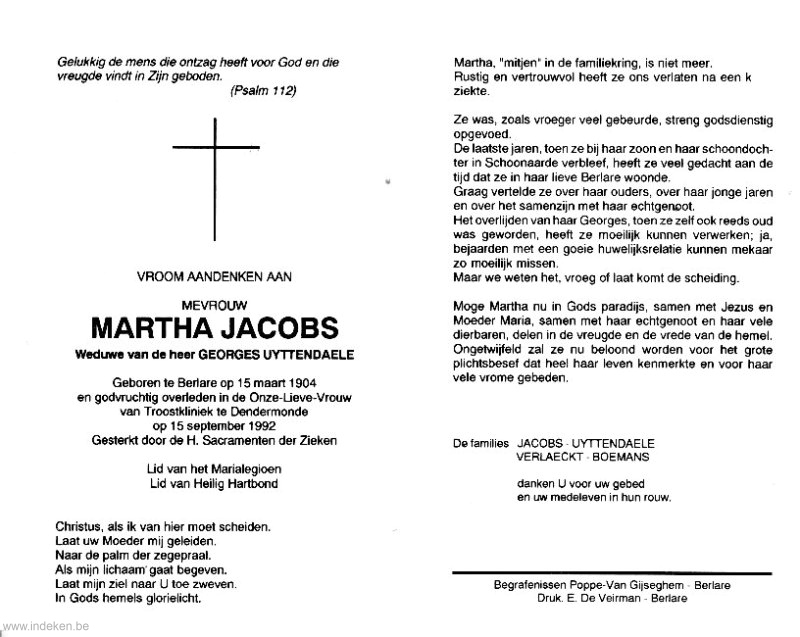 Martha Jacobs