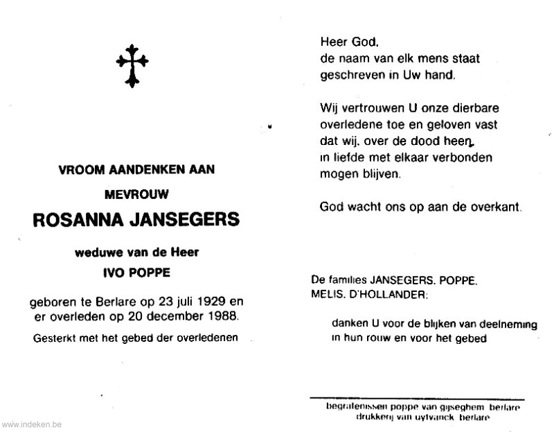 Rosanna Jansegers