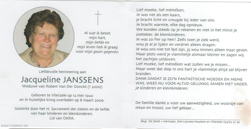 Jacqueline Janssens