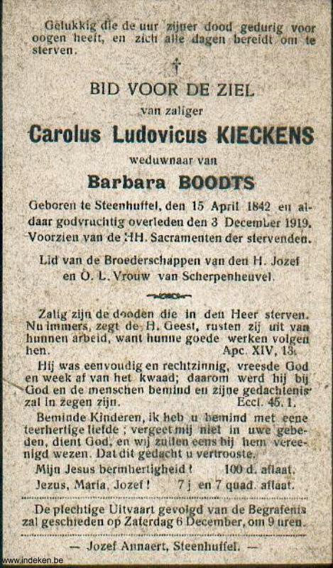 Carolus Ludovicus Kieckens
