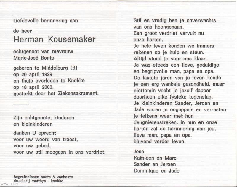 Herman Kousemaker