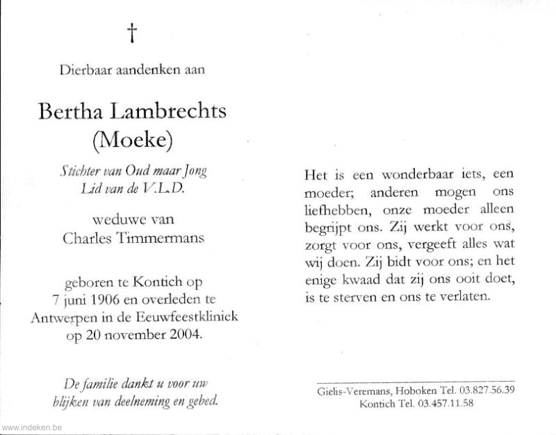 Bertha Lambrechts