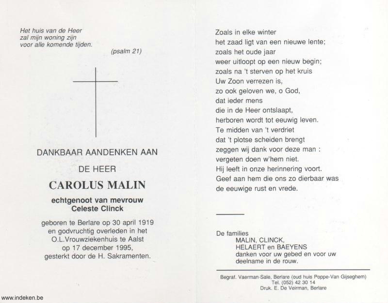 Carolus Malin