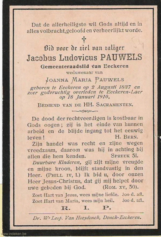 Jacobus Ludovicus Pauwels