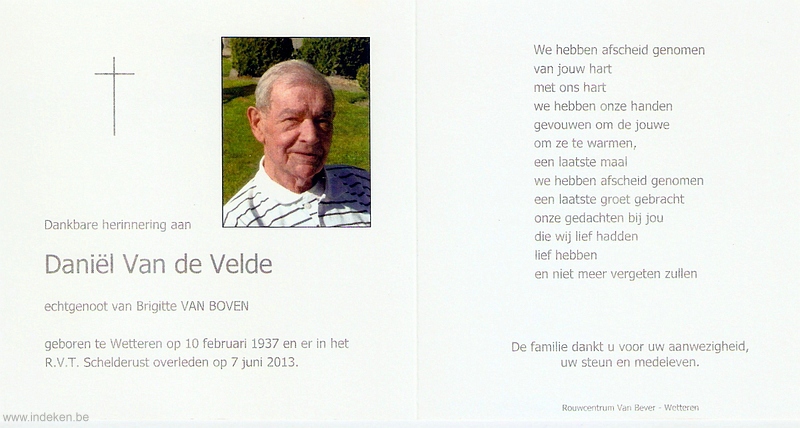 Daniel Van De Velde