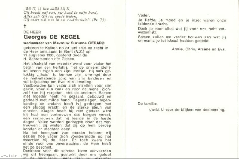 Georges De Kegel