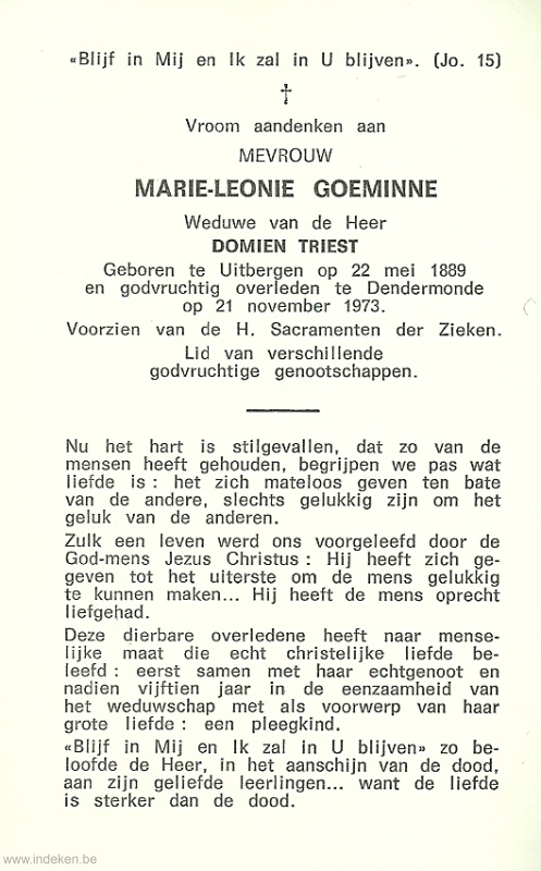 Marie Leonie Goeminne