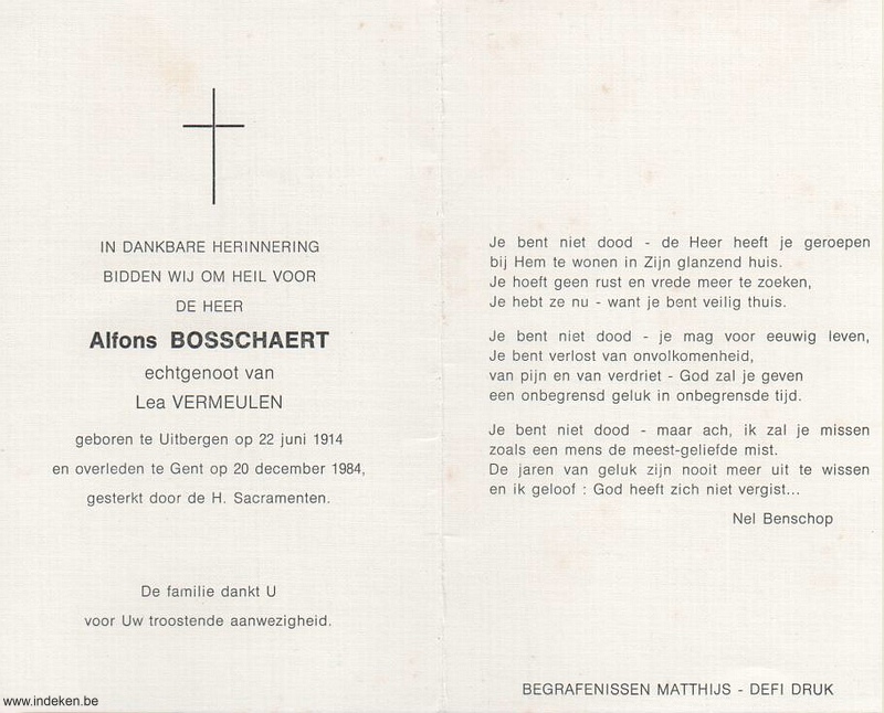 Alfons Bosschaert