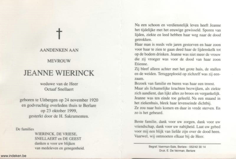 Jeanne Wierinck