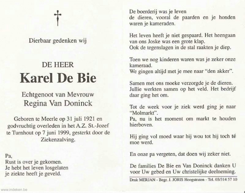 Karel De Bie