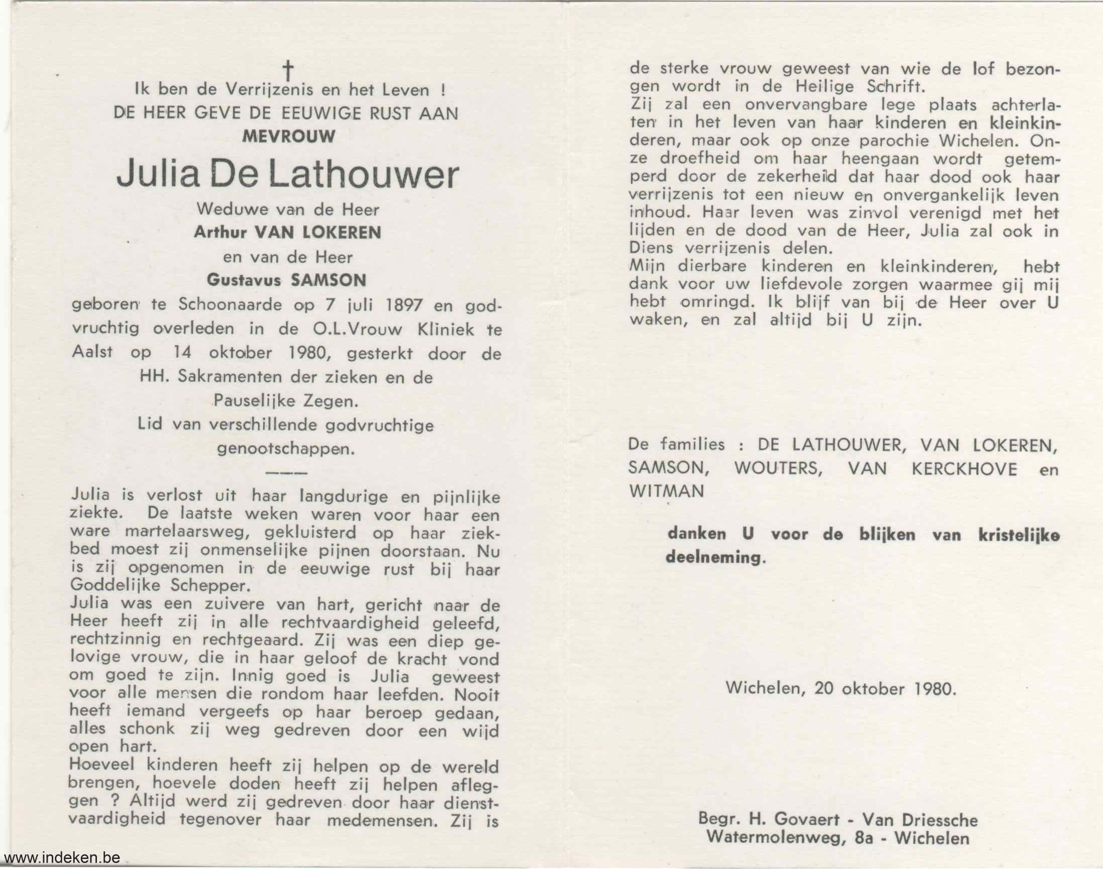 Julia De Lathouwer
