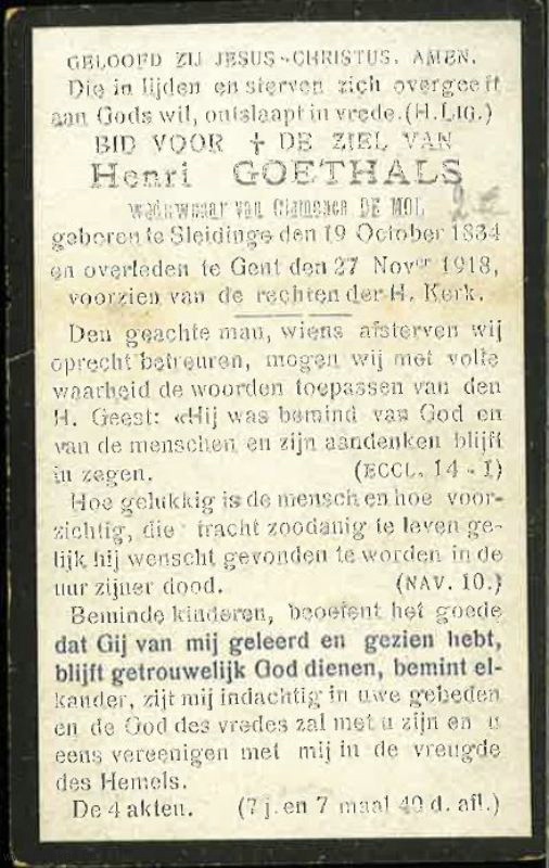 Henricus Goethals